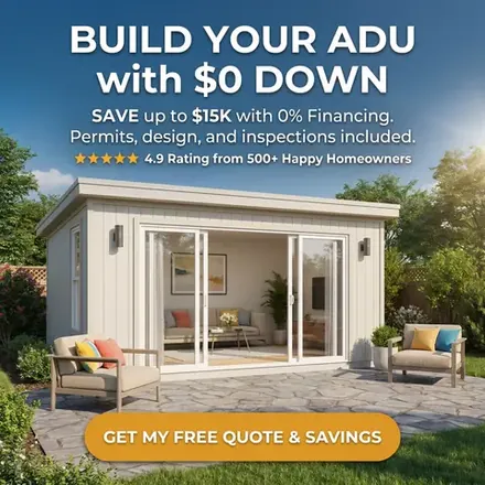 ADU backyard build offer ad