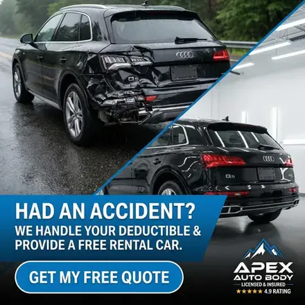 Auto body collision repair ad