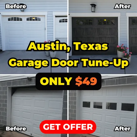 Garage door tune-up ad