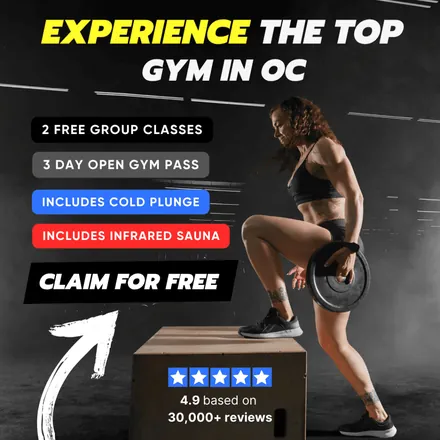 Gym free trial claim ad