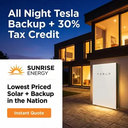 Solar installation lead ad